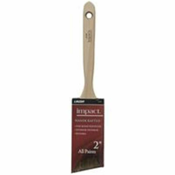 Beautyblade 2 in. Polyester Impact Angle Sash Paint Brush - Black - 2 in. BE3687369
